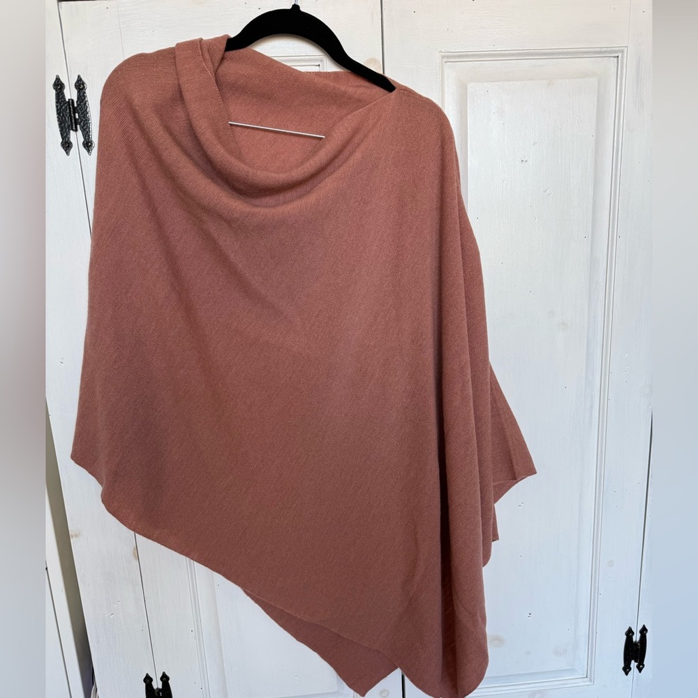 Eileen Fisher Women's Poncho in Warm Rose